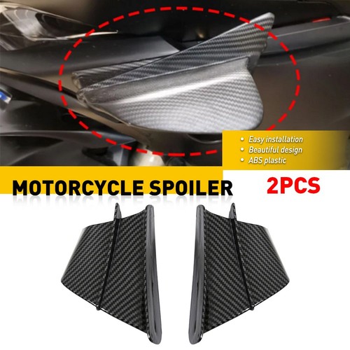 Motorcycle side winglets - winglets, wind